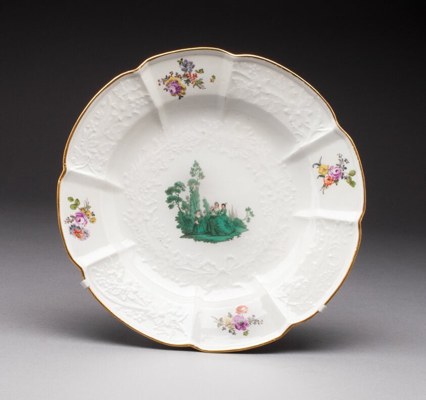 Plate by Meissen Porcelain Manufactory, 23x16"( A2 size) Poster Print