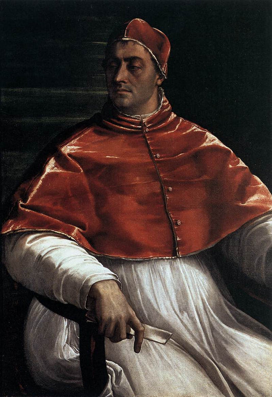 Pope Clement VII, vintage artwork by Sebastiano del Piombo, A3 (16x12") Poster Print