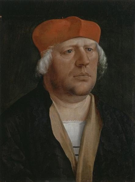 Portrait of a Canon, vintage artwork by Marx Reichlich, A3 (16x12") Poster Print