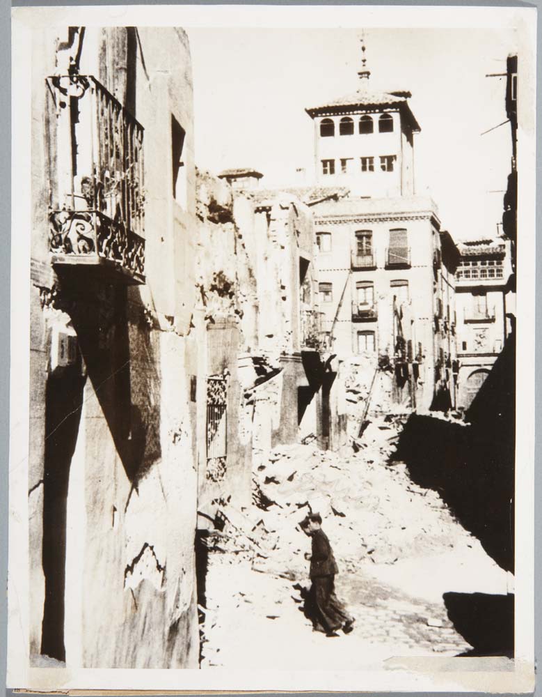 outskirts of madrid by Unknown, 1936, 12x8" (A4) Poster