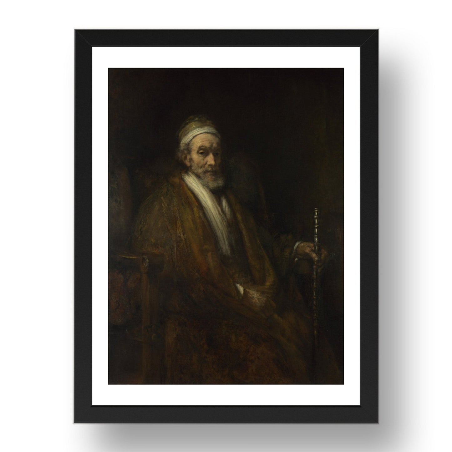 Rembrandt: Portrait of Jacob Trip, Poster in 17x13"(A3) Frame