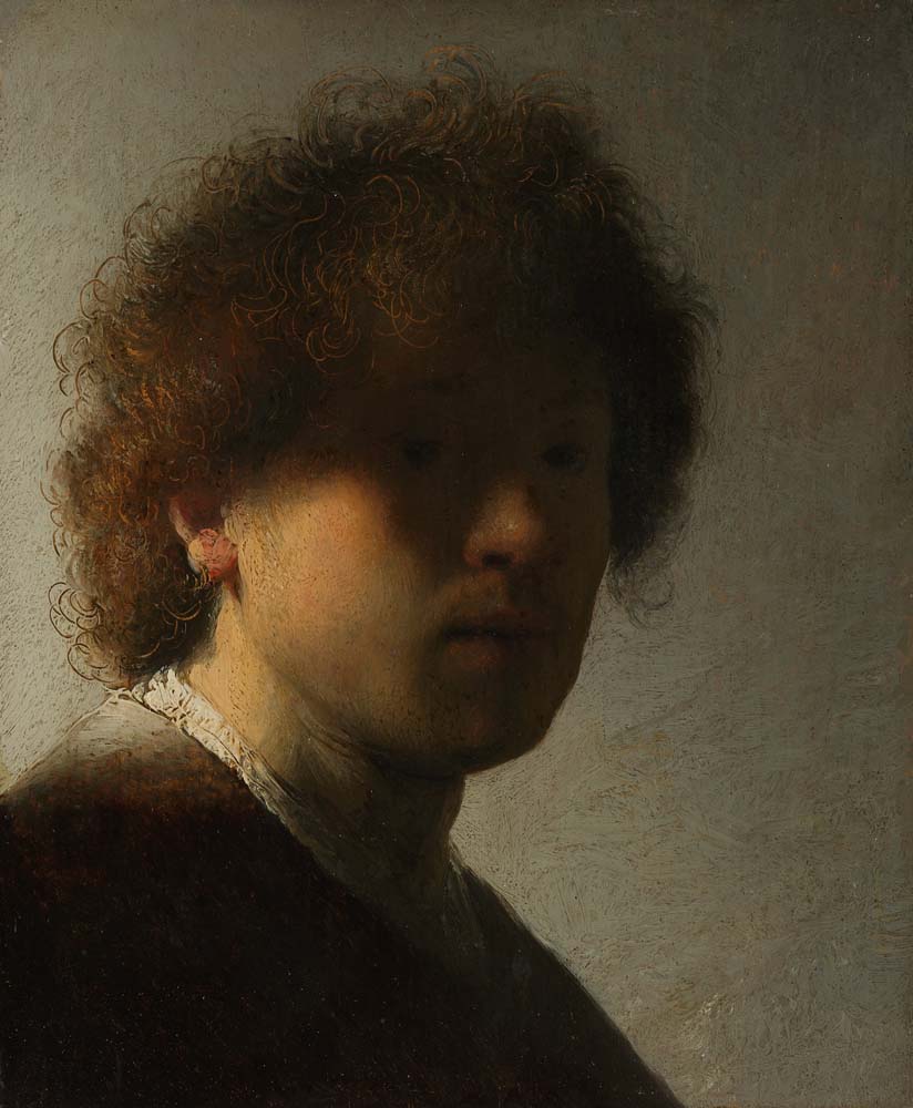 self portrait at an early age by , 12x8" (A4) Poster