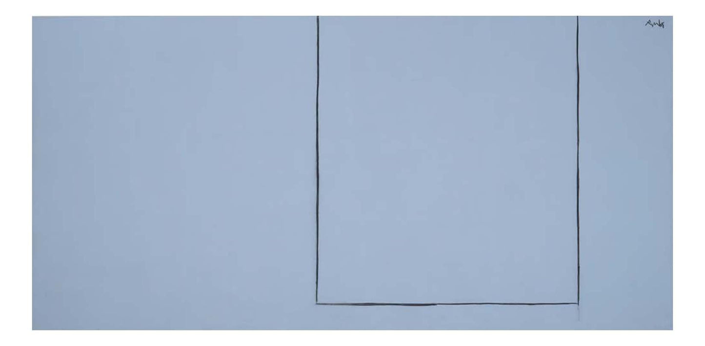 Robert Motherwell - Open Number 17, 16x12" (A3) Poster Print