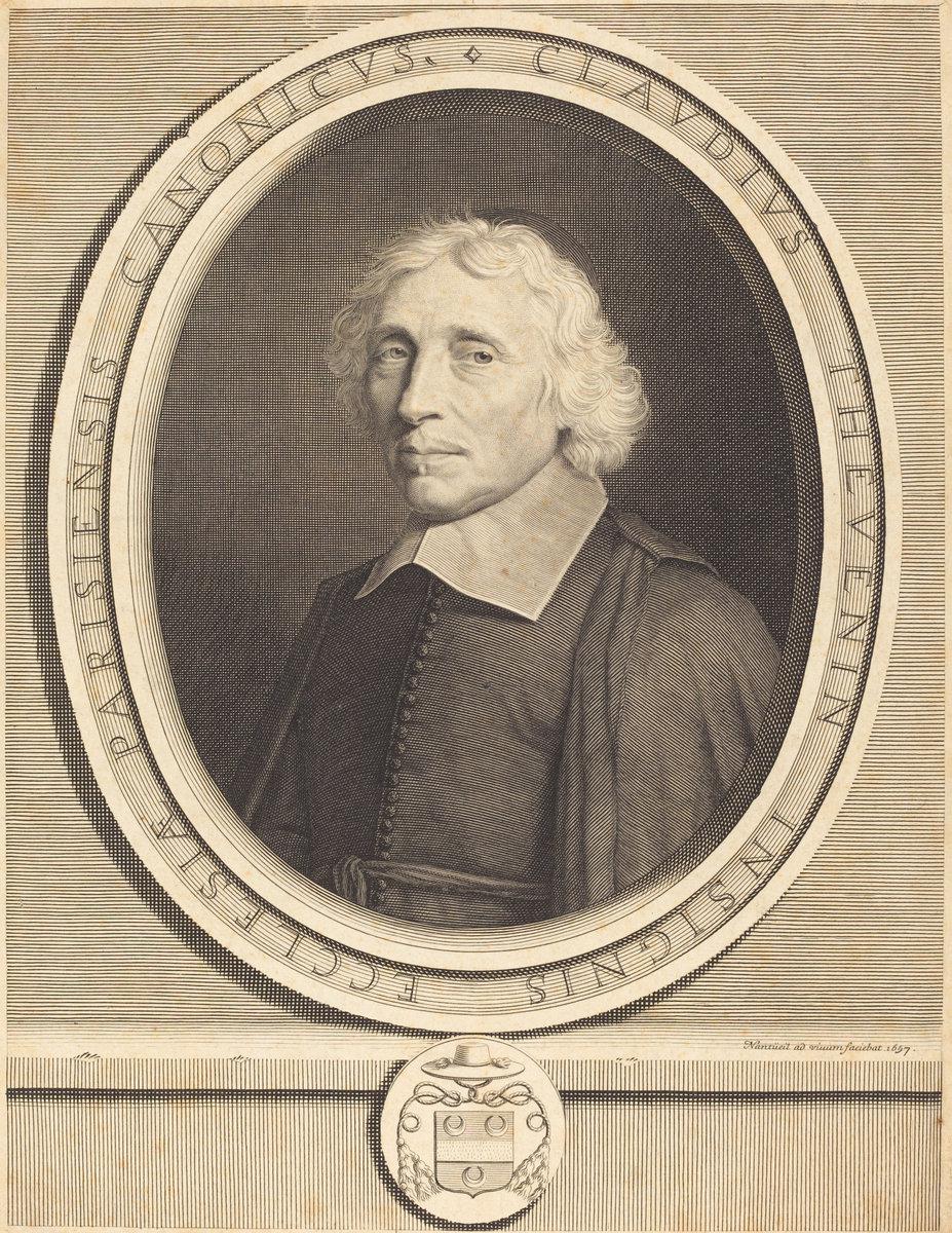 Robert Nanteuil:Claude Thevenin,16x12"(A3) Poster