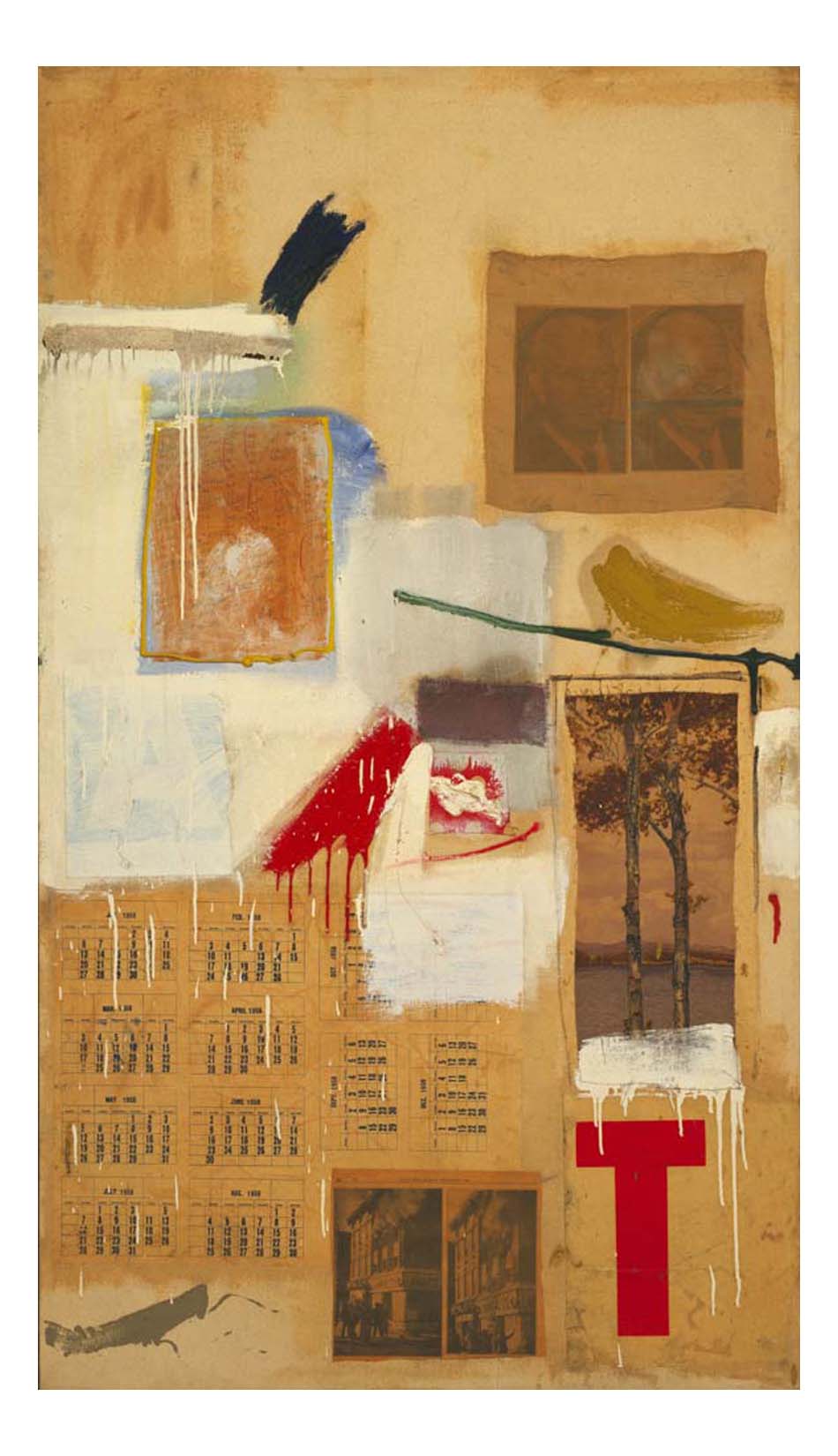Robert Rauschenberg - Factum II, 16x12" (A3) Poster Print