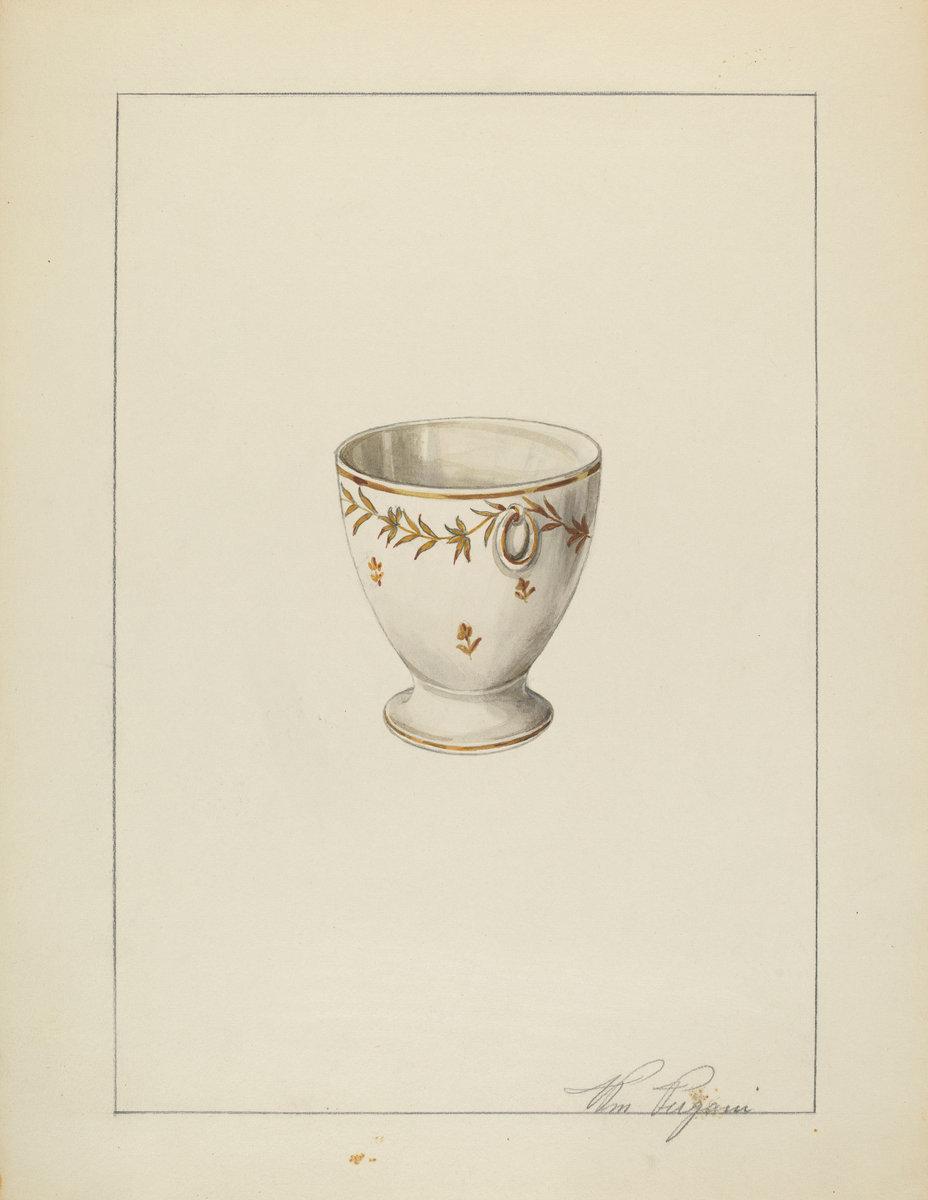 Roberta Spicer:Egg Cup,16x12"(A3) Poster