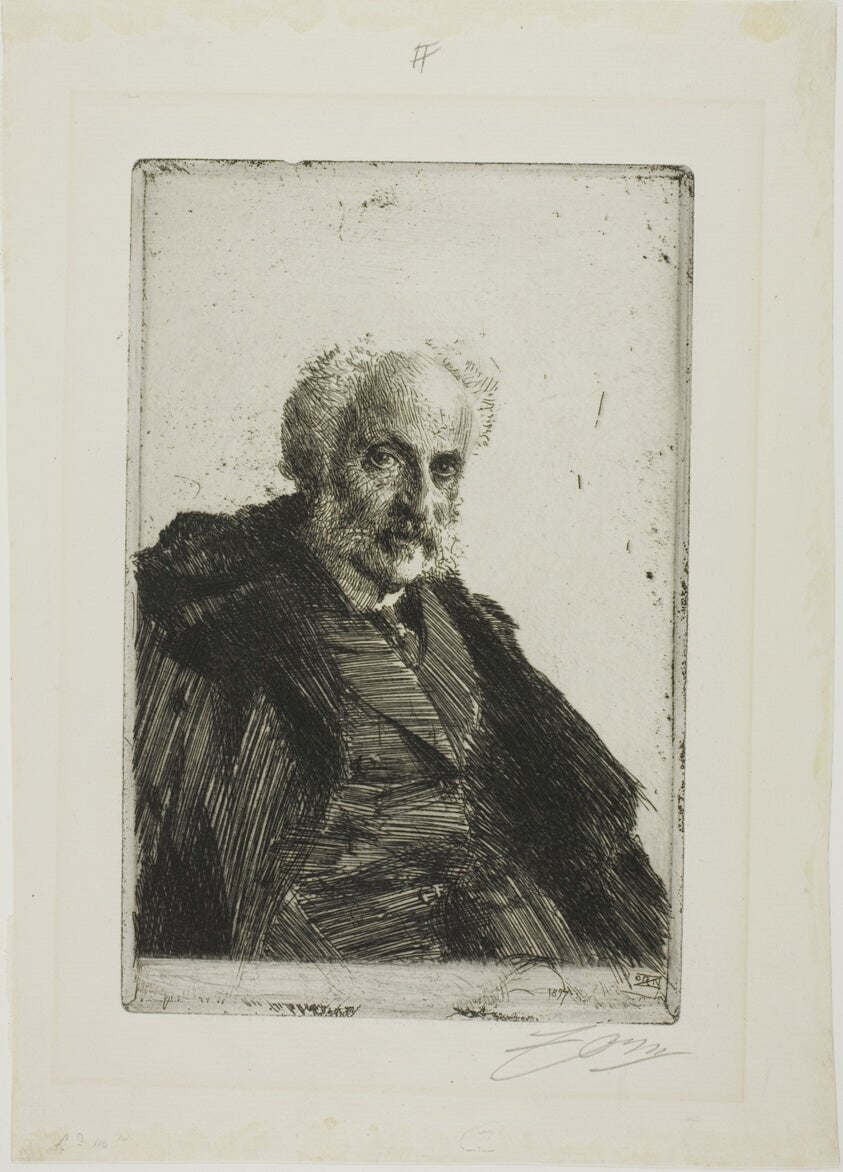 S. Loeb by Anders Zorn, 23x16"( A2 size) Poster Print