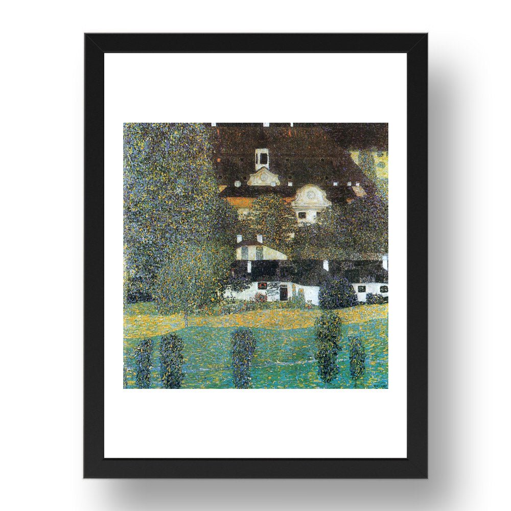 Schloss Kammer am Attersee, II 1909 by Gustav Klimt, 17x13" Frame