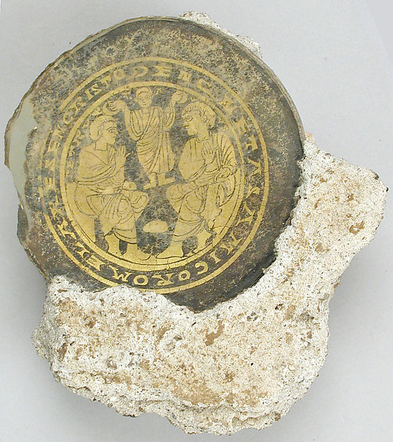 :Bowl Base with Christ Giving Martyrs’ Crowns to Saints Pete-16x12"(A3) Poster