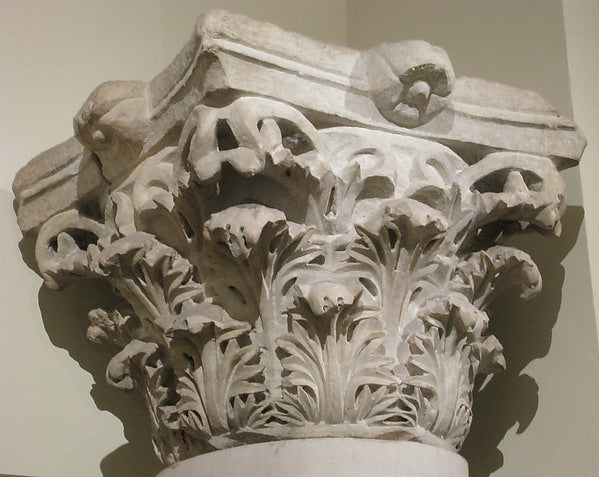 :Capital with Acanthus Leaves 4th century-16x12"(A3) Poster
