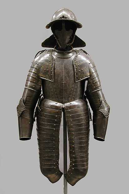 Three-Quarter Armor c1645, Poster Print Wall Art