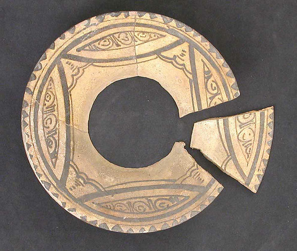 :Fragment of a Bowl 9th century-16x12"(A3) Poster