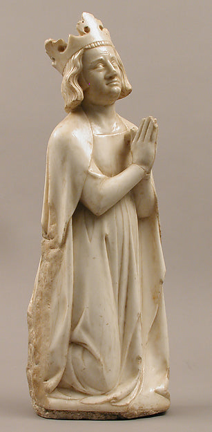 :King from a group of Donor Figures including a King Queen a-16x12"(A3) Poster