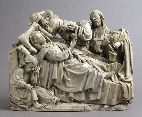 :Death of the Virgin c1450–1500-16x12"(A3) Poster