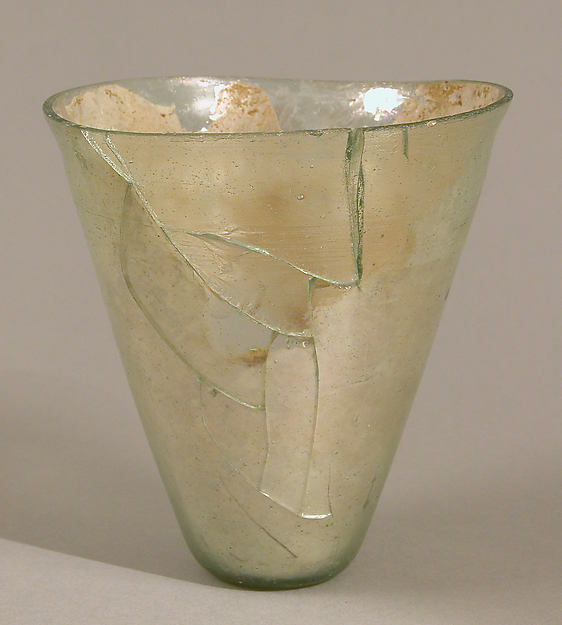 :Conical Glass Beaker 4th–5th century-16x12"(A3) Poster