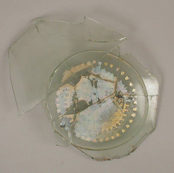 :Bowl Bottom with the Busts of Two Saints late 4th–early 5th-16x12"(A3) Poster