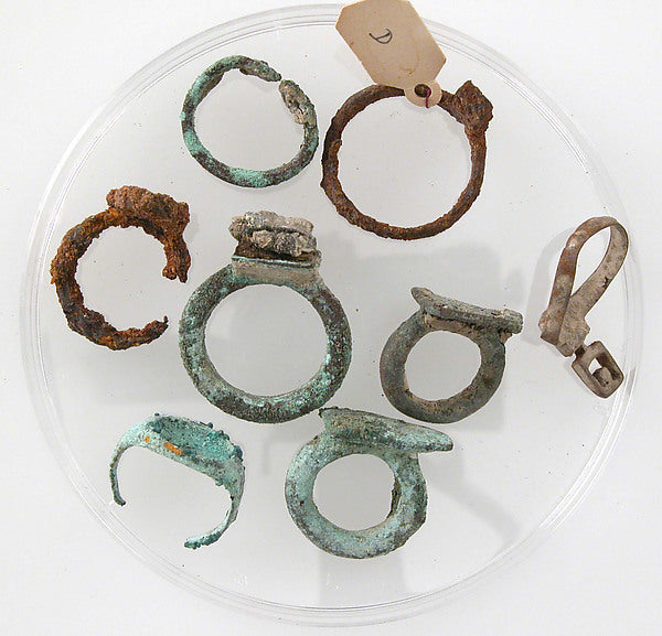 :Finger Rings 4th–7th century-16x12"(A3) Poster