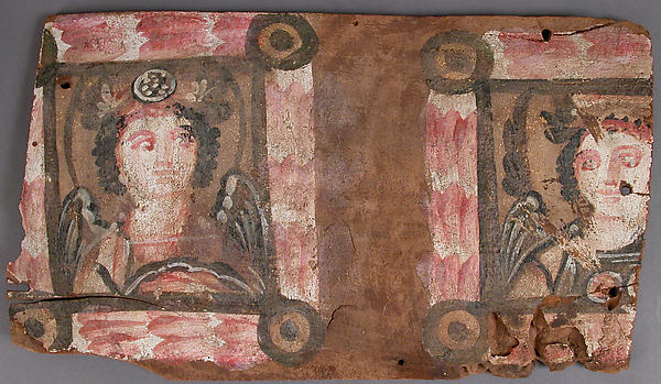 :Panel with Winged Figures 5th century-16x12"(A3) Poster