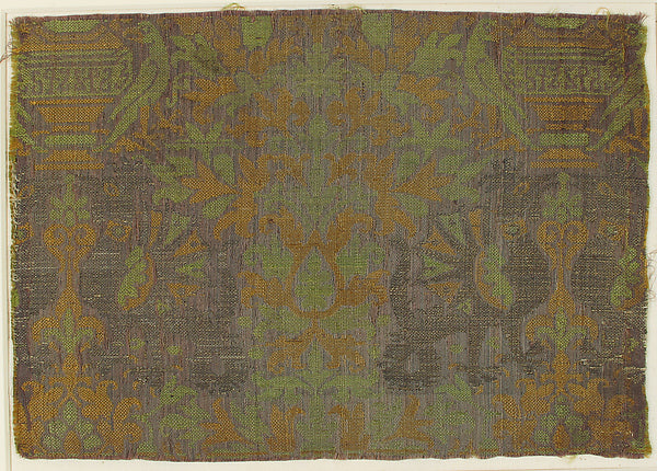 :Textile with Plants and Animals 15th century-16x12"(A3) Poster