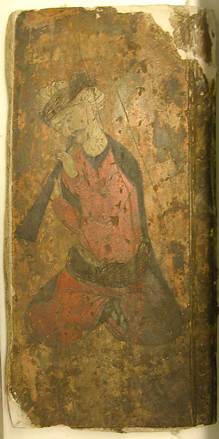 :Seated Musician 16th–17th century-16x12"(A3) Poster