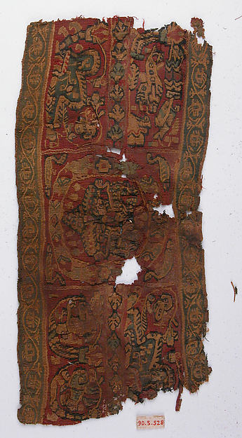 :Fragment of a Sleeve 7th–8th century-16x12"(A3) Poster