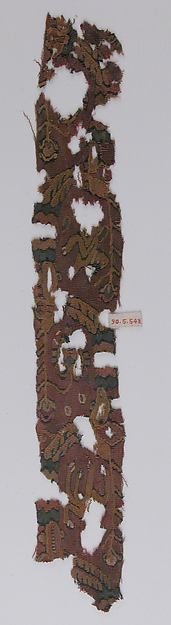 :Fragment of Shoulder Band 5th–6th century-16x12"(A3) Poster