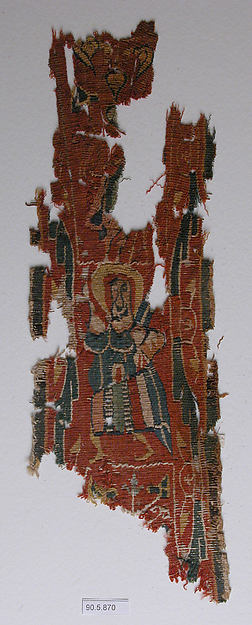 :Fragment of a Shoulder Band 7th–8th century-16x12"(A3) Poster