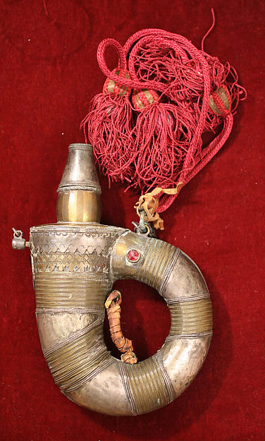 :Powder Horn 18th–19th century-16x12"(A3) Poster