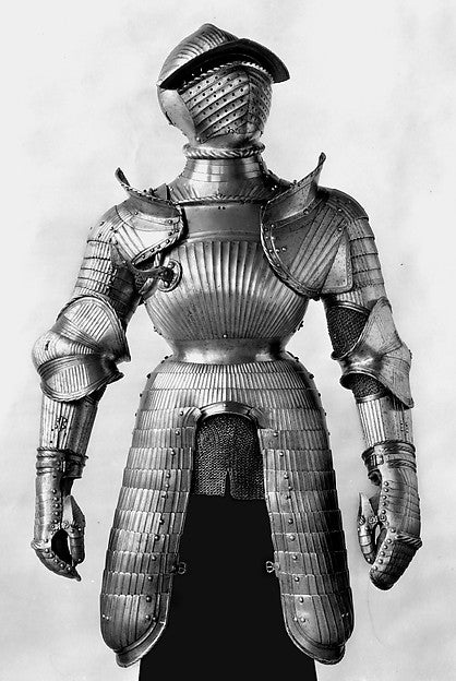 Three-Quarter Armor c1525 and later, Poster Print Wall Art