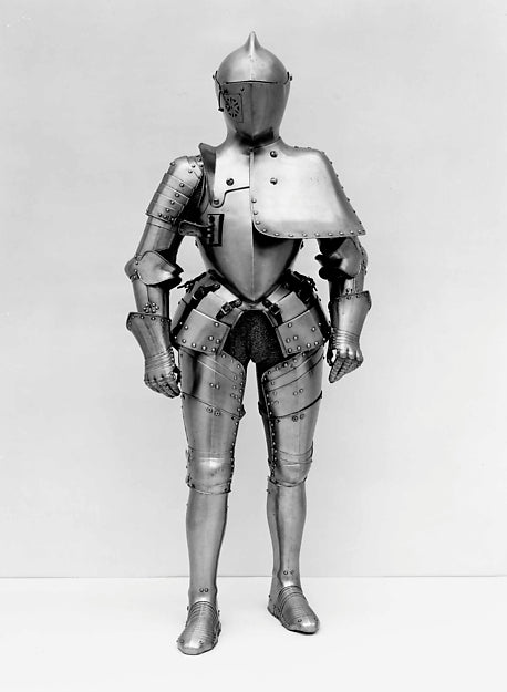 Armor for the Tilt c1580, Poster Print Wall Art