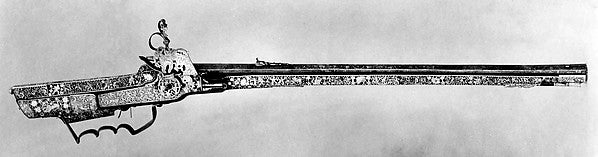 Wheellock Rifle c1650–60, Poster Print Wall Art