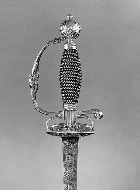 Smallsword c1730, Poster Print Wall Art