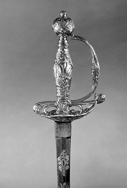 Smallsword c1750–60, Poster Print Wall Art