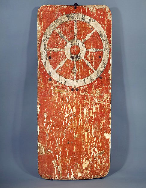 Standing Shield possibly early 14th cent, Poster Print Wall Art