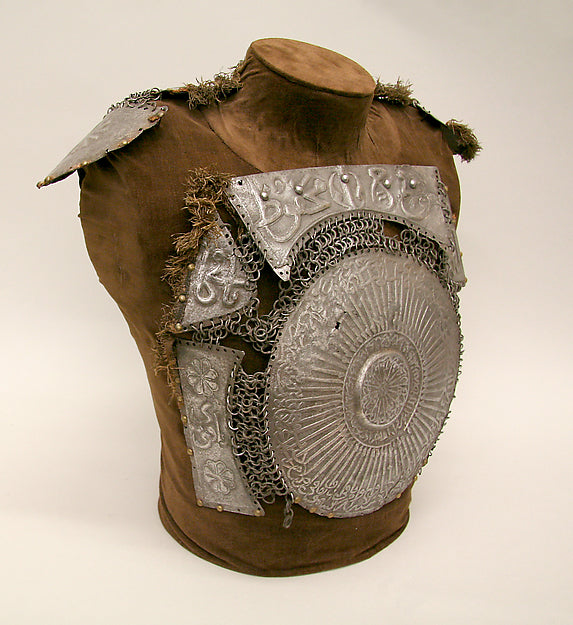 Portions of a Cuirass late 16th–17th cent, Poster Print Wall Art