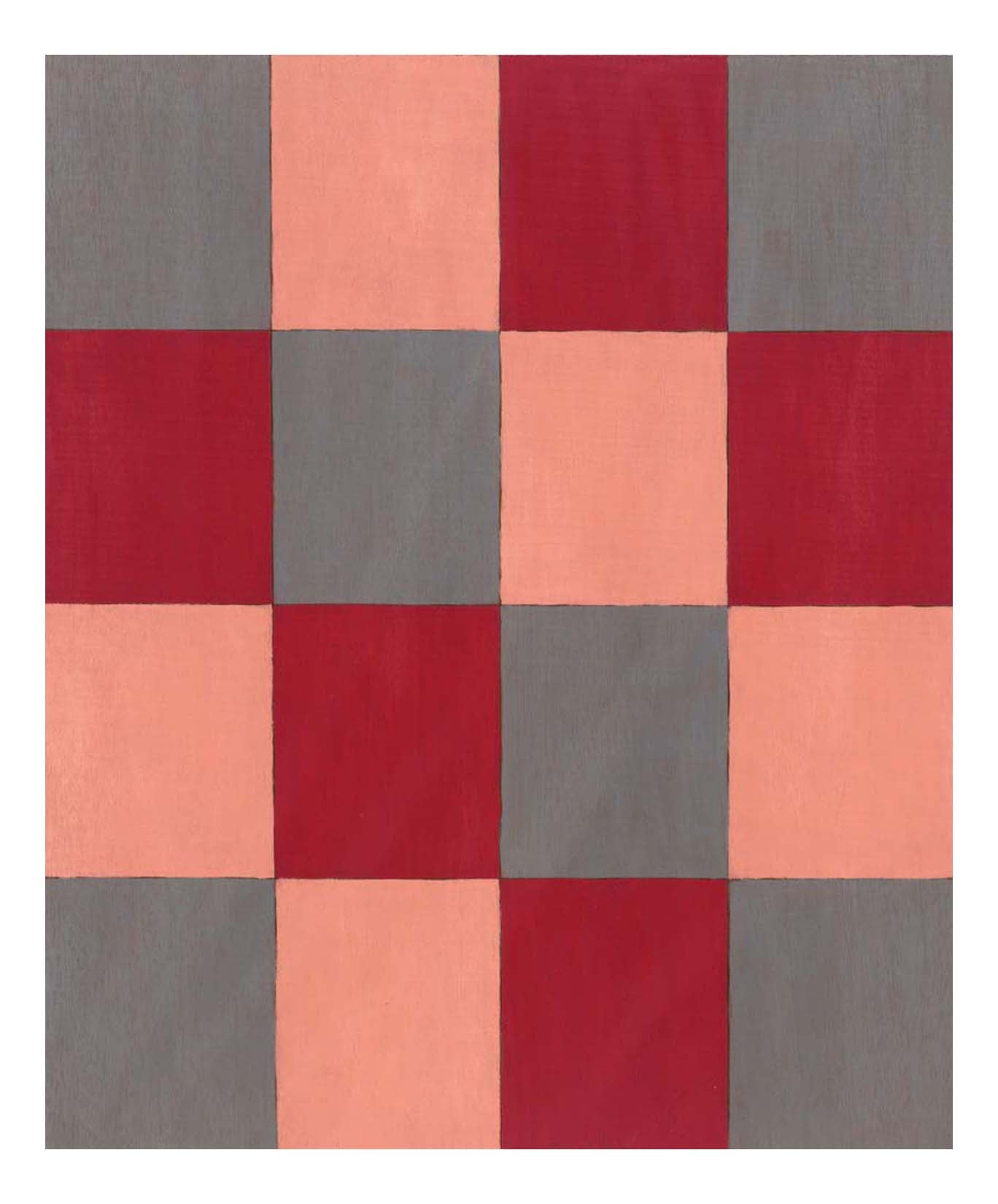 Sherrie Levine - Large Check 12, 16x12" (A3) Poster Print