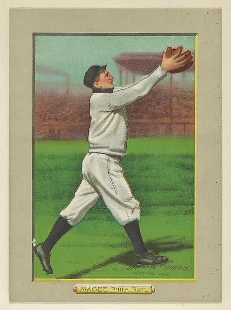 :Sherry Magee Left Fielder Philadelphia Phillies from Turke-16x12"(A3) Poster