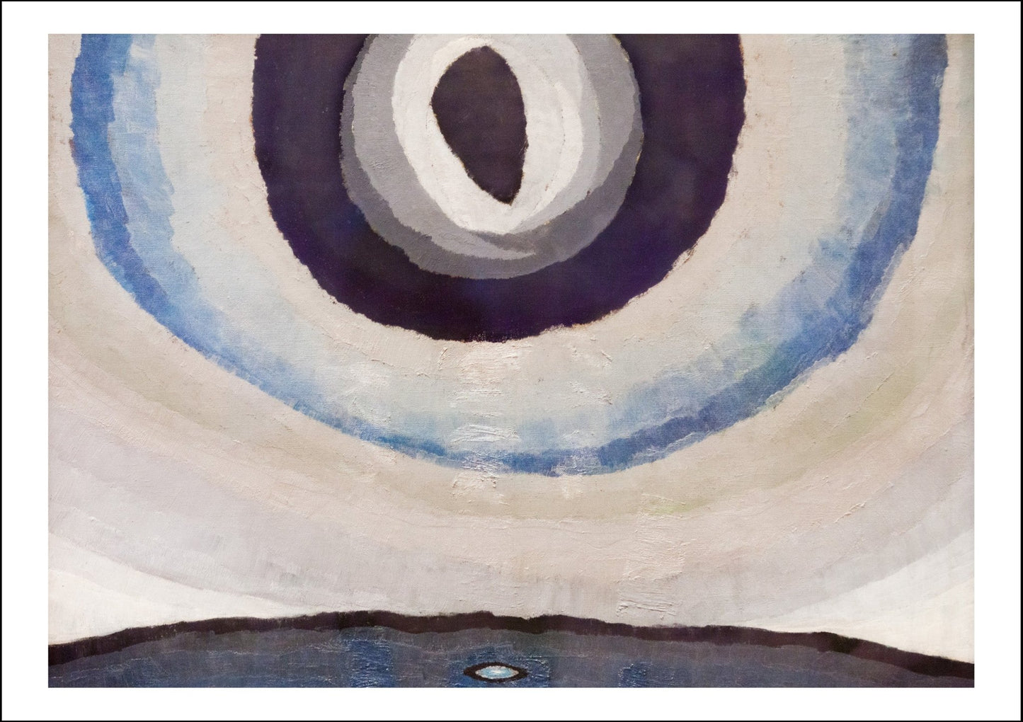 Silver Sun 1922 by Arthur Dove, vintage art, modern poster print