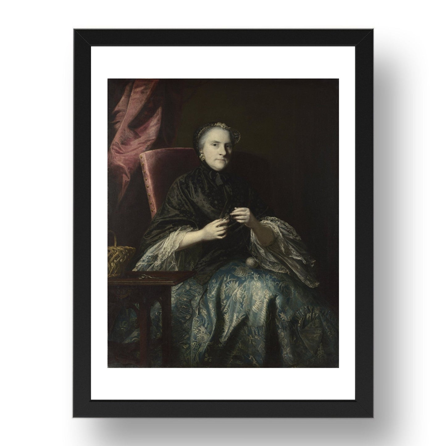 Sir Joshua Reynolds: Anne, 2nd Countess of Albemarle, Poster in 17x13"(A3) Frame