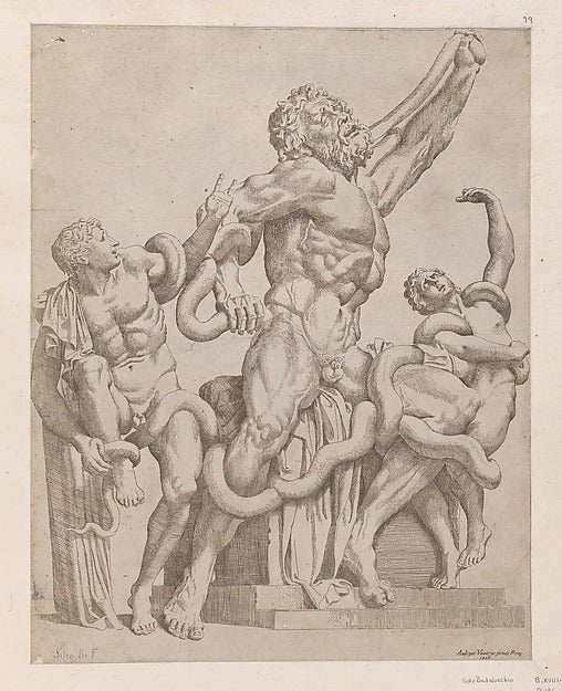 Sisto BadalocchioSpeculum Romanae Magnificentiae Laocoon 1-16x12"(A3) Poster