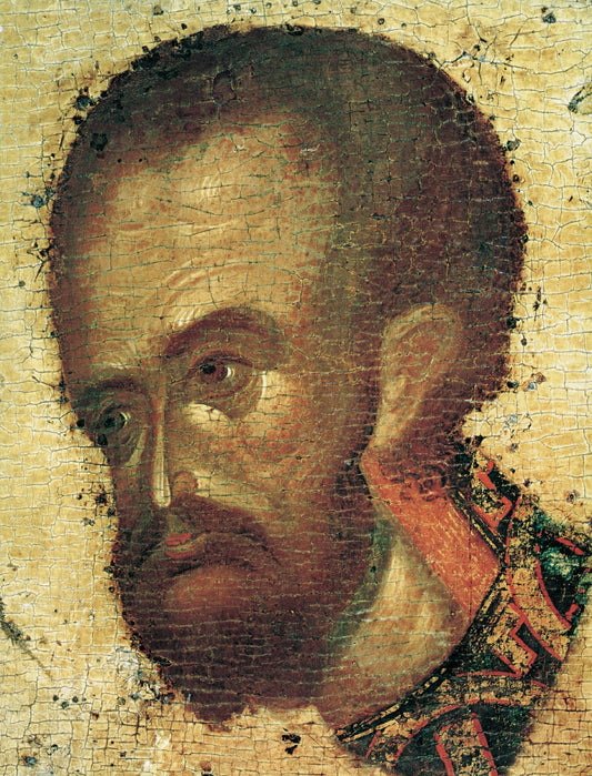 St. John, vintage artwork by Theophanes the Greek, 12x8" (A4) Poster