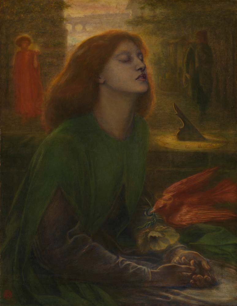 beata beatrix by Dante Gabriel Rossetti, 12x8" (A4) Poster