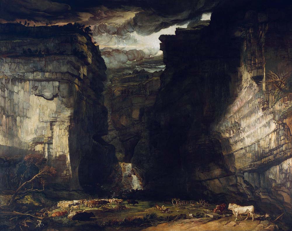 gordale scar by James Ward, 1812, 12x8" (A4) Poster