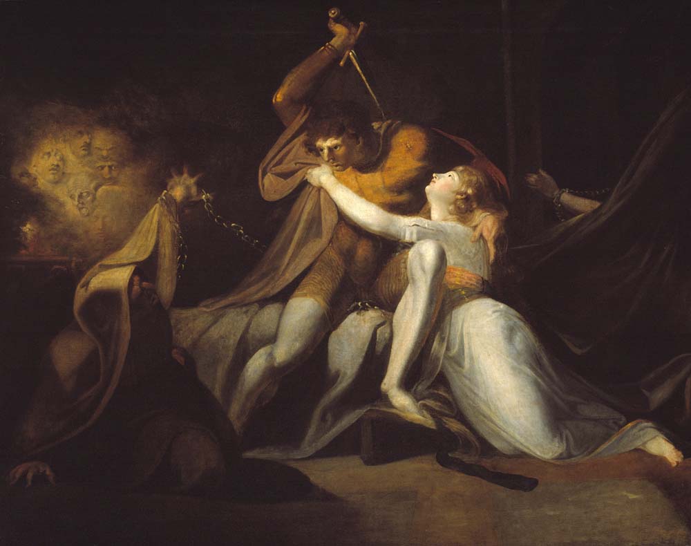percival delivering belisane by Henry Fuseli, 12x8" (A4) Poster