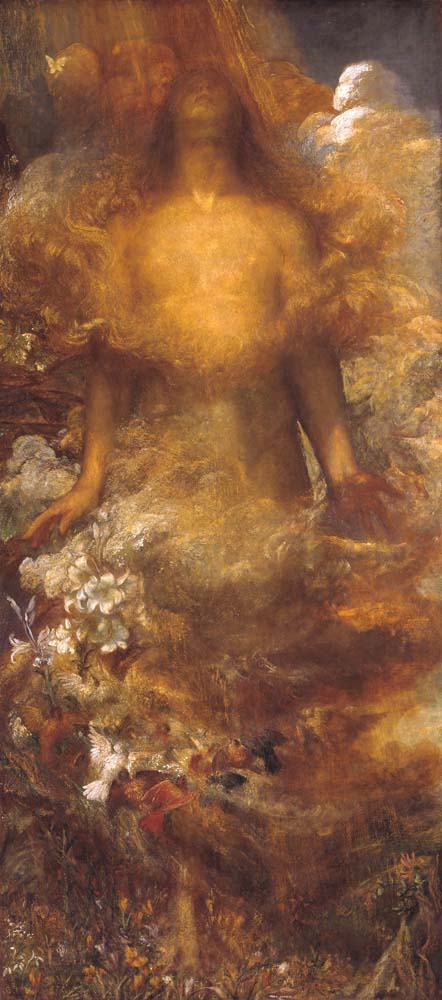 she shall be called woman by G. F. Watts, ca.1880, 12x8" (A4) Poster