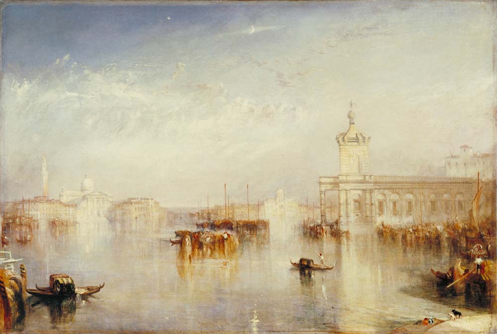 the dogano, san giorgio by J.M.W. Turner, 12x8" (A4) Poster