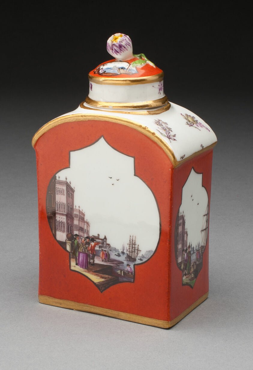 Tea Caddy by Meissen Porcelain Manufactory, 23x16"( A2 size) Poster Print