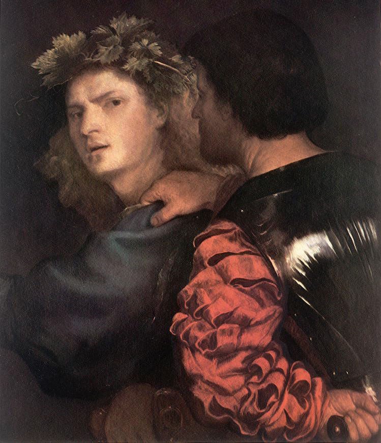 The Bravo, vintage artwork by Titian, A3 (16x12") Poster Print