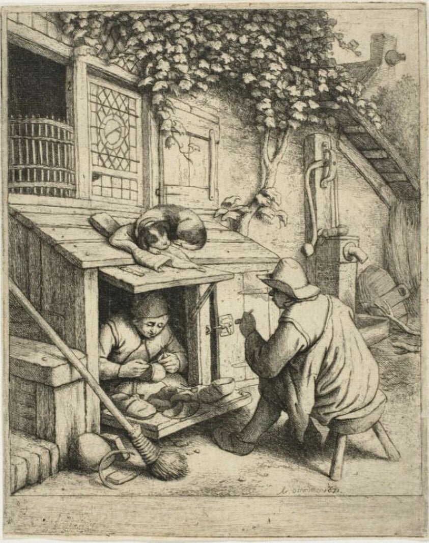 The Cobbler by Adriaen van Ostade, 23x16"( A2 size ) Poster Print
