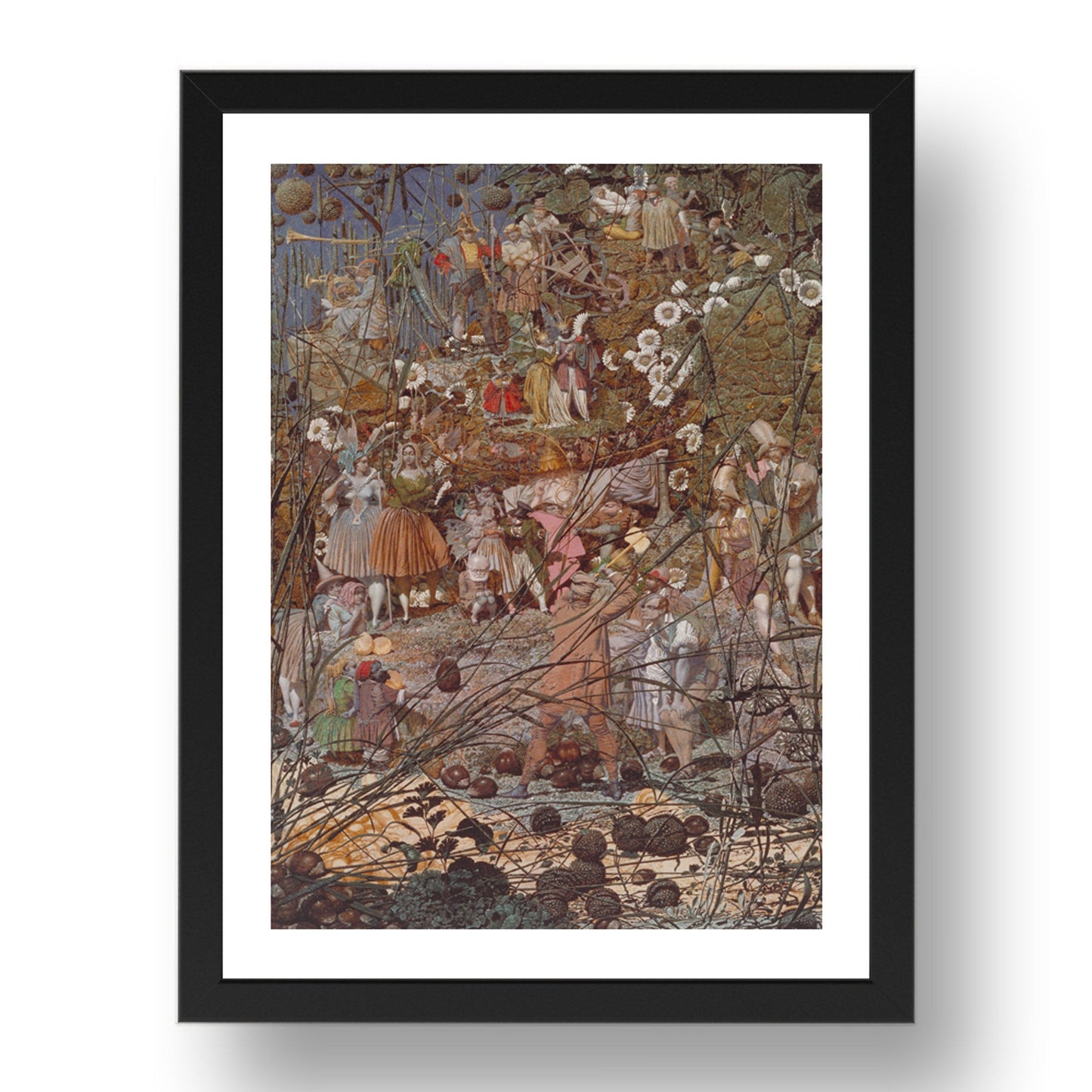 The Fairy Fellers Master Stroke by Richard Dadd, Framed Art Poster